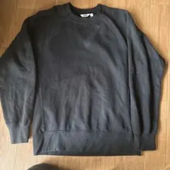 UNIQLO U ユニクロUスウェットトレーナー Lサイズ ブラック