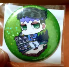 ジョジョの奇妙な冒険 第4部 岸辺露伴ミニキャラ 缶バッジ JOJOWORLD