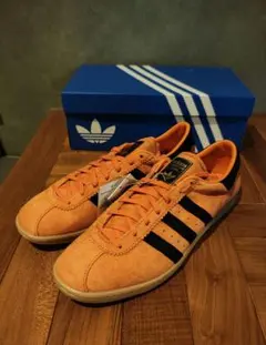 新品 ADIDAS×size? AMSTERDAM オレンジ ブラウン 27.5 - メルカリ