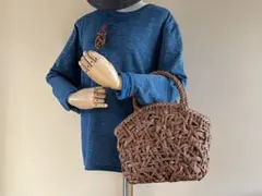 半月口やたら編み　2026016