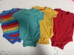 next baby オーガニックコットン４着セット