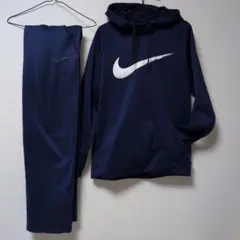 Nike ネイビー フード付きジャージセット