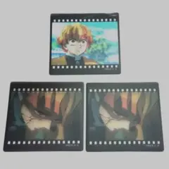 鬼滅の刃 我妻善逸 ufotable DINING フィルム風クリアカード 3枚