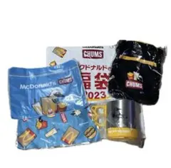 マクドナルド CHUMS 福袋 2023 コラボグッズ 4点セット チャムス