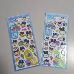 平成はっぴーフォン　ステッカー　たまごっち　立体