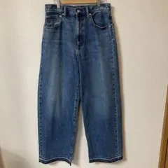 ジーユー GU スーパーバギージーンズNT+E メンズ ２８インチ