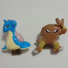 1999年 포켓몬 クリップ ラプラス サワムラー 2個セット 当時物 平成