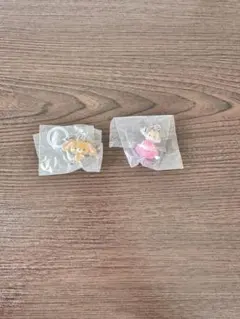 サンリオ　ゆるっとめじるしアクセサリー　マロンクリーム　くろうさ