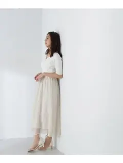 【新品タグ付き】ナチュラルビューティーベーシック　ワンピース