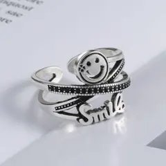 mr-a006   sa  スマイル　シルバー　メンズ　レディース　ユニセックス