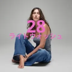 GAP The Hailey ローライズ ルーズフィットデニム ライト 28のサムネイル