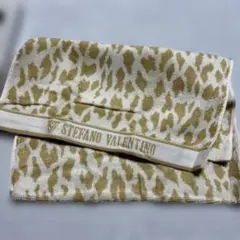 STEFANO VALENTINO フェイスタオル レオパード柄のサムネイル