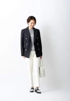 madameH CLOSET ノースリーブブラウス ホワイト - メルカリ