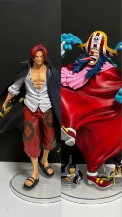 ワンピース A賞 シャンクス D賞 バギー フィギュアセット