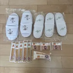 東京ディズニーリゾート トイ・ストーリーホテル スリッパ 歯ブラシ アメニティ