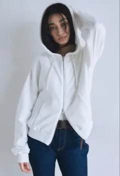 シールムリンLight Cotton Sweat Zip フーディーライトブルー - メルカリ