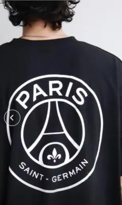 【XL】PARIS SAINT-GERMAIN ブラック ロゴ　1700 6