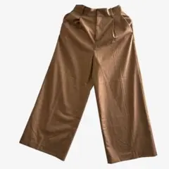 グローバルワーク　タック入りワイドパンツ　 ガウチョパンツ　Sサイズ　きれいめ