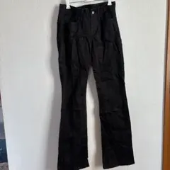JOE'S ブラック フレアデニムパンツ　W25