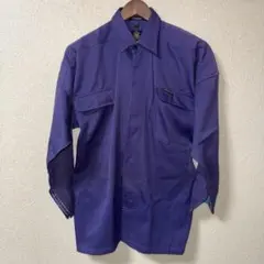寅壱　トビシャツ　おそらくMサイズ　パープル　まとめ買い歓迎商品のサムネイル