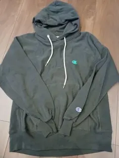 Champion リバースウィーブ パーカー M グレー
