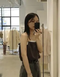 todayful Matte Satin Camisole 人気♡のサムネイル