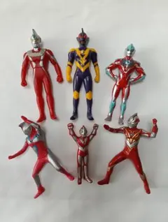 ウルトラマン ソフビ 限定品 クリアラメ まとめ売り セブン エース