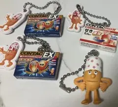 コンタック ミニチュアチャーム ×4