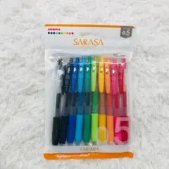 ZEBRA サラサクリップ0.5mm 10色セット 67332