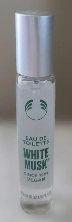新品未使用品　THE BODY SHOP ホワイトムスク オードトワレ 携帯用のサムネイル