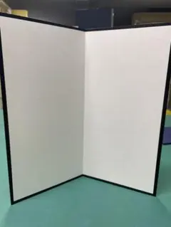 【美品】「母」 水屋屏風 鳥の子 二枚折 水屋 隠し屏風 茶道具 紙箱 (水F) 美品】「母」 水屋屏風 鳥の子 二枚折 水屋 隠し屏風 茶道具 紙箱 (