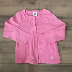 プチバトー　カーディガン　24m/86cm 80センチ