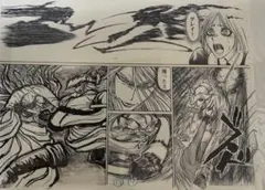 ゴースト＆レディ 藤田和日郎 グレイ ゴーストアンドレディ 複製原画