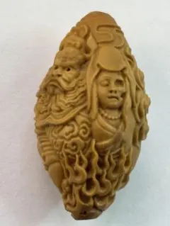 108 橄欖核彫刻　半製品　DIY　ブレスレット・ネックレス・ペンダント製作