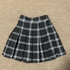 チェックスカート