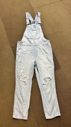 GAP ライトブルーデニムオーバーオールのサムネイル