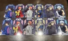 銀魂 吉原大炎上 ナムコ限定 お守り型クリアシート 全12種セット　箔押し