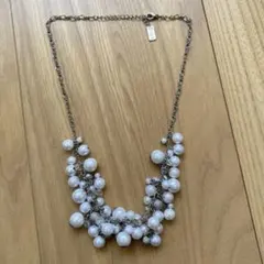 ミッシェルクラウン　パールネックレス