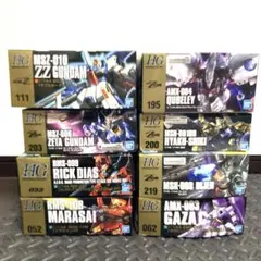 ガンプラ HG RG 6点セット まとめ売り - メルカリ