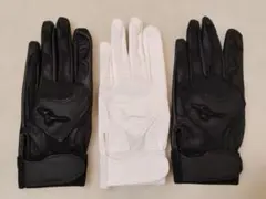ミズノ バッティンググローブ 左手3組セット 未使用品 Mサイズ 高校野球対応