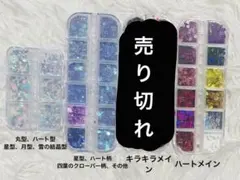 ネイルパーツセット、全部ホログラム式、多色 形状豊富【匿名配送】