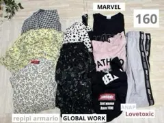 Lovetoxic MARVEL レピピ　グローバルワーク　まとめ売り　160