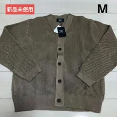 [新品]定価1.1万円 COMME CA COMMUNE カーディガン M 茶