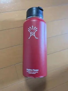 Hydro Flask 32oz ステンレスボトル レッド 旧ロゴ　希少のサムネイル