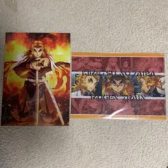 鬼滅の刃 無限列車編　A3ランチョンマットケース 煉獄杏寿郎 2枚セット