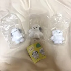 ココモとスモア　ガチャガチャ フロッキーソフビ 3点セット