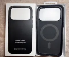 【激安】 iPhone 17 Pro TechWoven Case ブラック