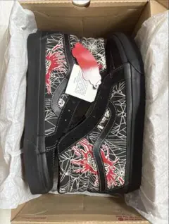新品 レアサイズ VANS スカルスパイダー スリッポン 30cm アナハイム 