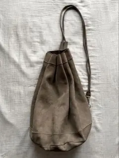 USED suède shoulder bag