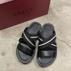 MARNI マルニ フスベット クロスベルトサンダル ネイビー×ブラウン 37